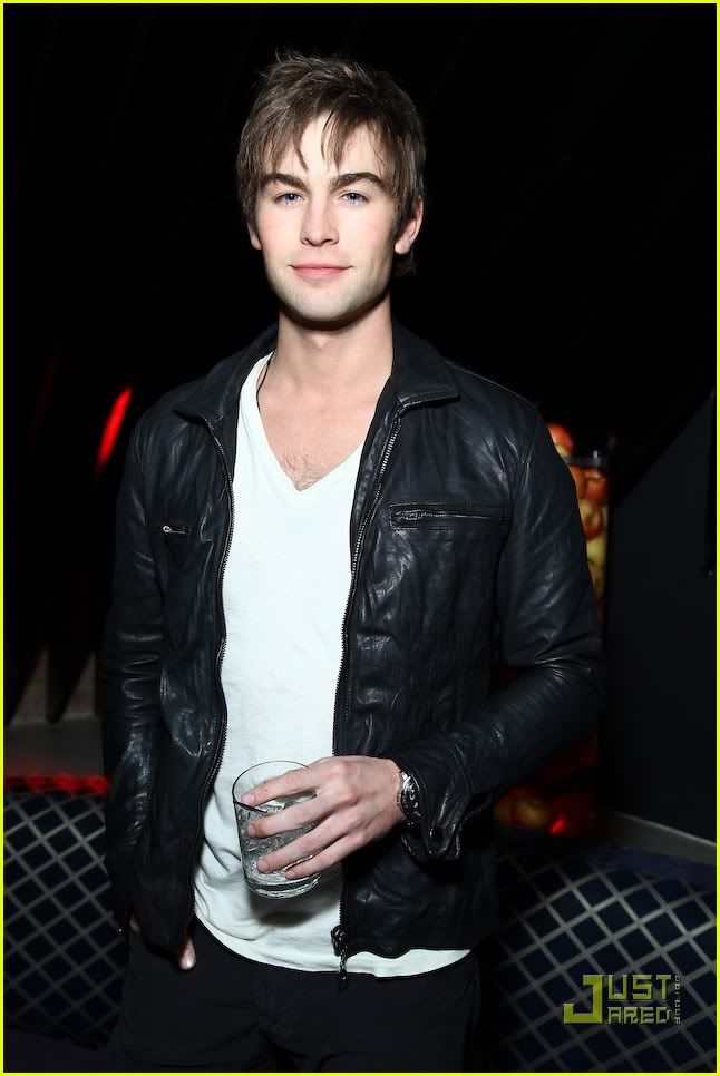 Chace Crawford Leather