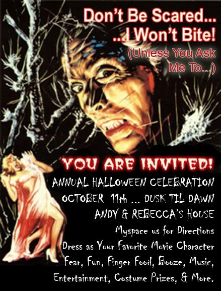 halloween invite similitude