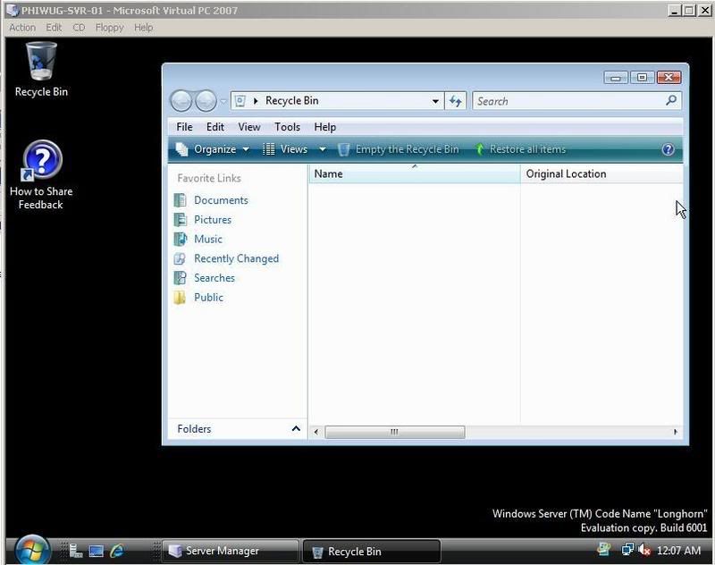Microsoft Vista Desktop Themes
