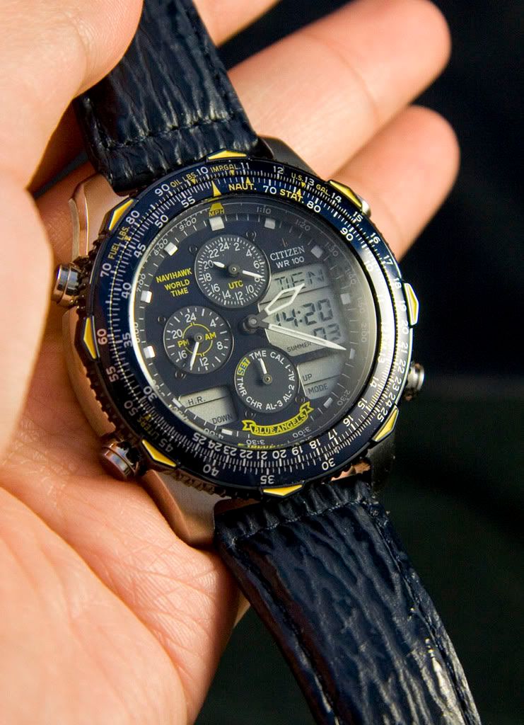 citizen blue angels navihawk