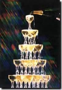 Champagne Fountain Pictures, Images and Photos