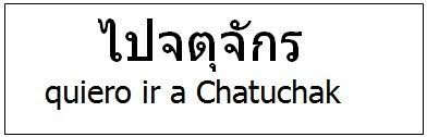 Traducción de palabras de Castellano al Tailandés - Thai - Foro Tailandia