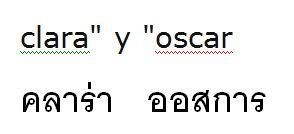 Traducción de palabras de Castellano al Tailandés - Thai - Foro Tailandia