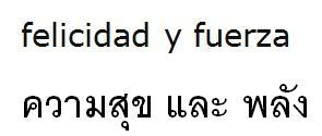 Traducción de palabras de Castellano al Tailandés - Thai - Foro Tailandia