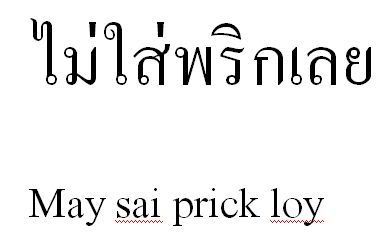 Traducción de palabras de Castellano al Tailandés - Thai - Foro Tailandia