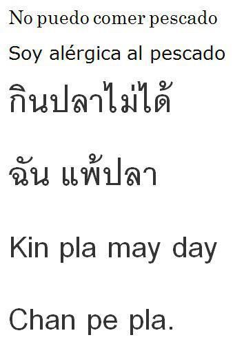 Traducción de palabras de Castellano al Tailandés - Thai - Foro Tailandia