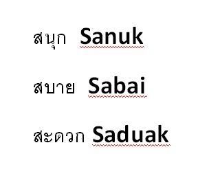 Traducción de palabras de Castellano al Tailandés - Thai - Foro Tailandia