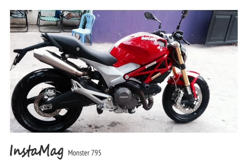 Bán xe Ducati Monster 795 2012 HQCN lên nhiều đồ chơi, biển số TP 59A3 - 2