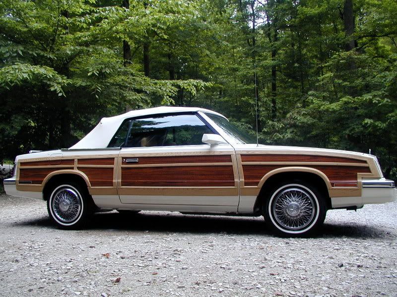 Chrysler lebaron woody convertible #3
