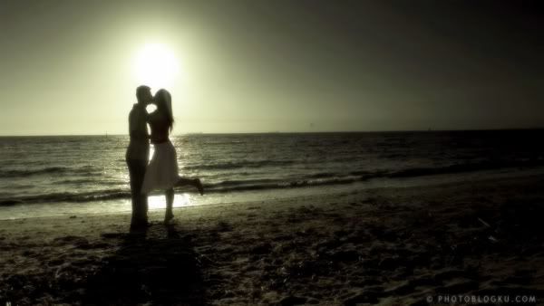 Love on the beach