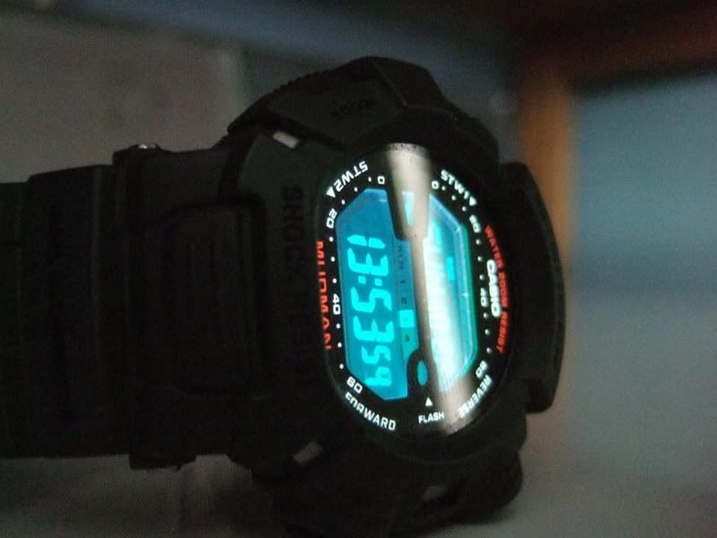 Illuminator G Shock. Re: G-shock Mudman G9000-3V