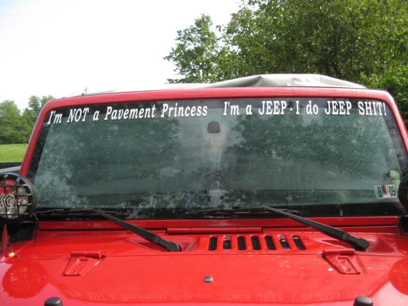 Cool jeep windshield decals #3