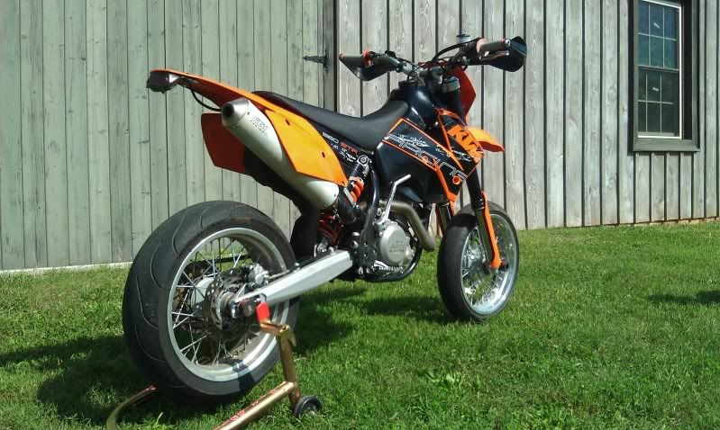 Test KTM SMR 560 KX450F Street Legal MO DRIFT 2//2006 APRILIA SXV 450//550