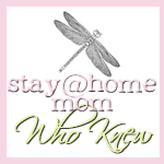 stay @ home mom who knew