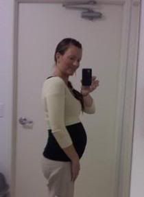 21 weeks side