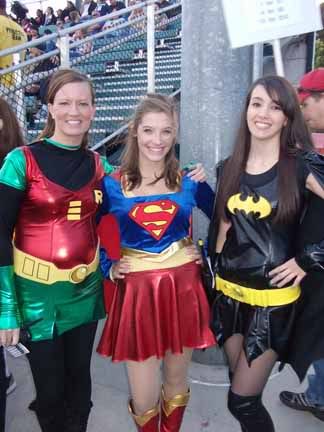 Robin, Supergirl, Batgirl