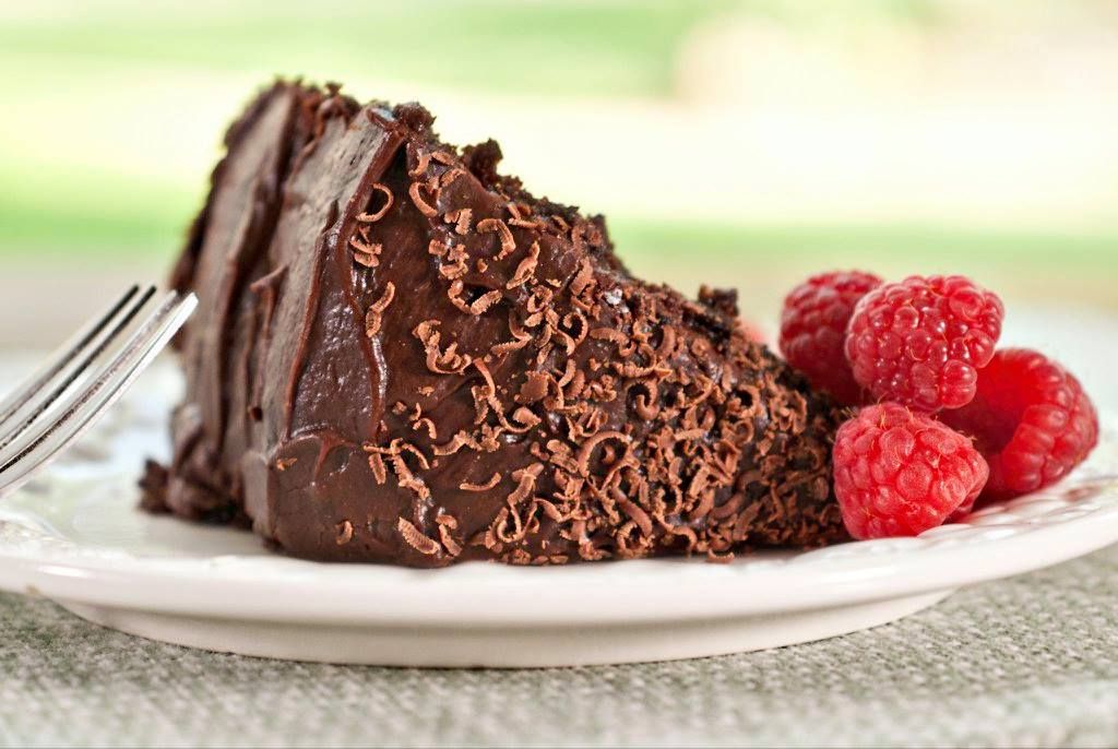 Golden Stage Inn's signature Saturday Night Chocolate Cake