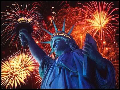 statue of liberty fireworks. Jul 4 2009 6:04 PM