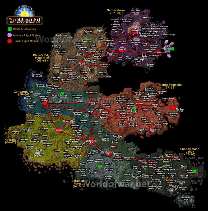 Outlands Map