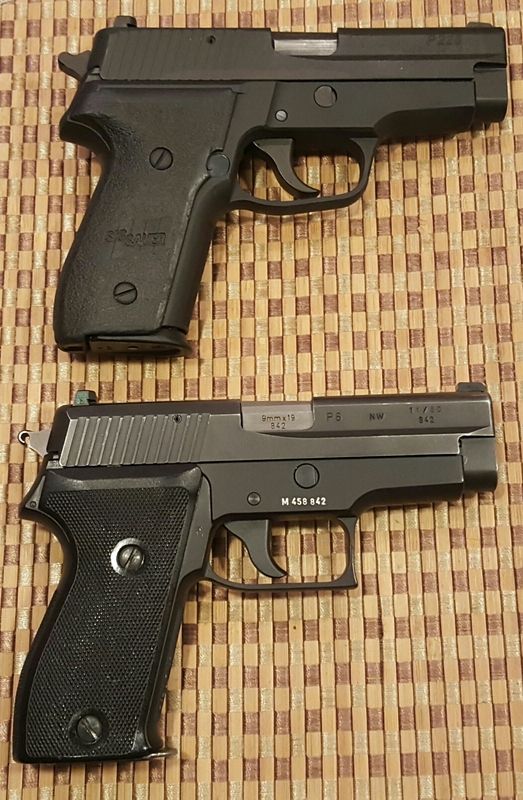 Carry Sig P225 compared to P228