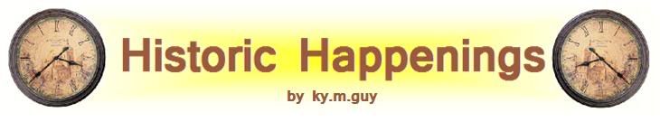 Geocaching - Historic Happenings