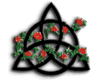 Triquetra With Roses