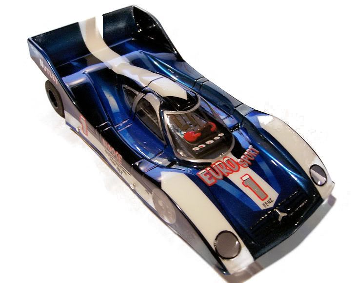 F-1 Eurosport 32 scale painted body 1/32 from Mid America Raceway 67 