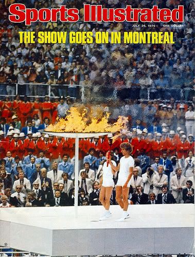 Portada SI juegos Olimpicos Montreal Canada 1976 Deporteando