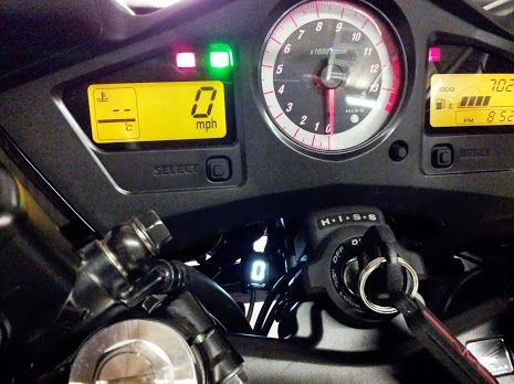 Honda vfr800 gear indicator #5