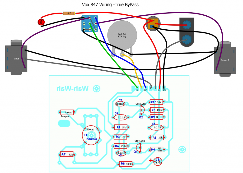 freestompboxes.org • Information vox wah wiring diagram 