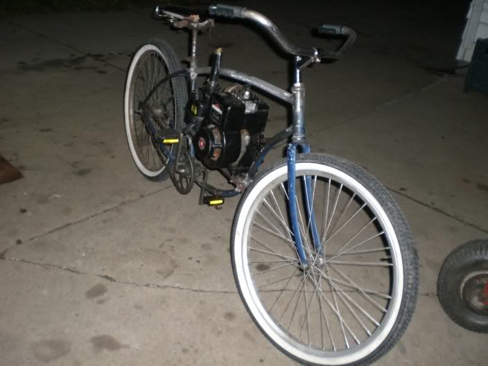 Briggs powered custom bike Motored Bikes Motorized Bicycle Forum