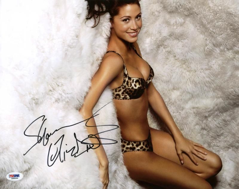 Shannon Elizabeth Sexy Signed Authentic X Photo Autographed Psa Dna S Ebay