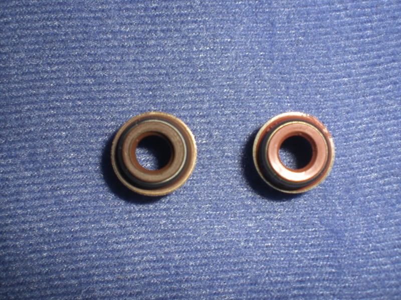 difference between intake and exhaust valve stem seals? VW Vortex
