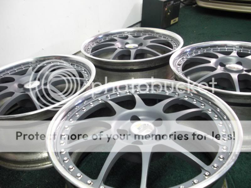 J Line 3-Piece Wheels Special Paint w/ Polished Lip | VW Vortex ...