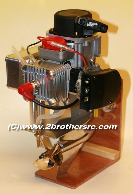 rc gas outboard engine