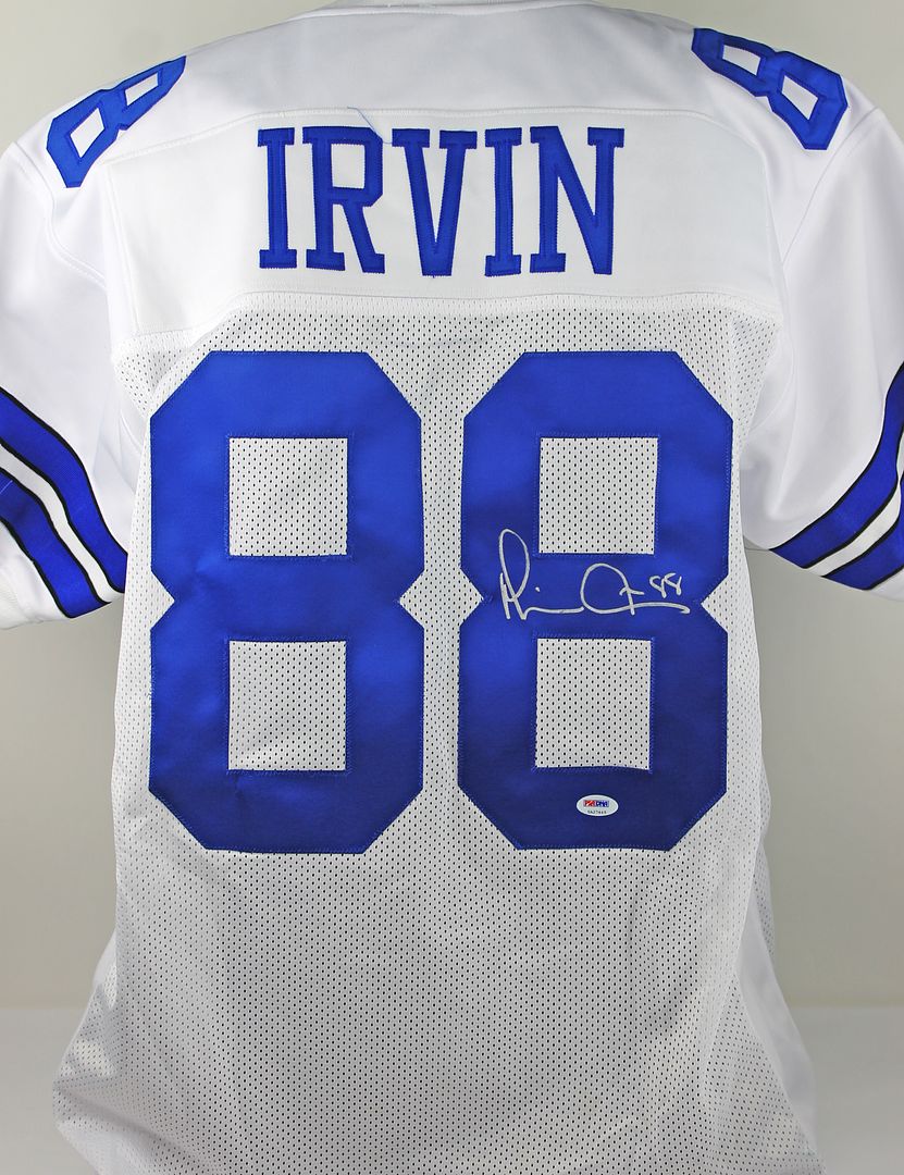 Cowboys Michael Irvin Authentic Signed Jersey Autographed PSA DNA ITP 5A27445